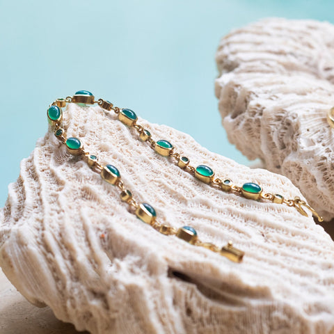 Pulseira Cairo Oval Ouro 18K