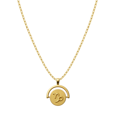 Colar Capricorn Ouro 18K