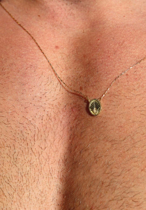 Escapulário da Alma Ouro 18K