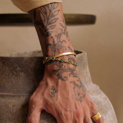 Pulseira Cairo Oval Ouro 18K
