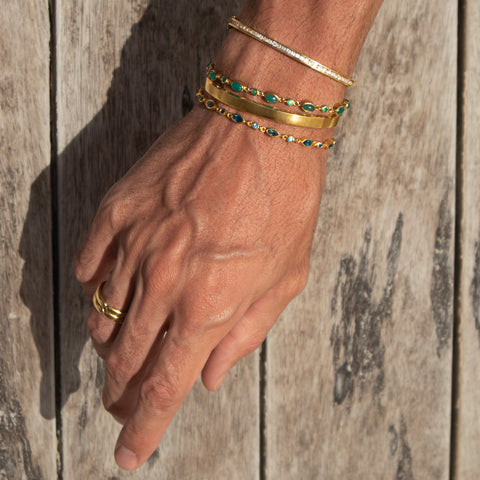 Pulseira Cairo Navete Prata