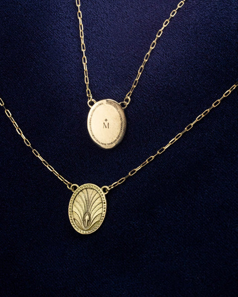 Escapulário da Alma Ouro 18K