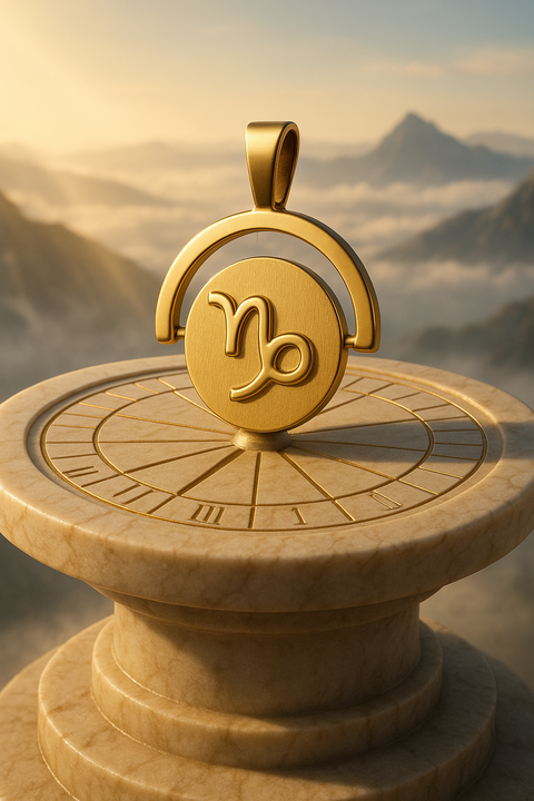 Colar Capricorn Ouro 18K