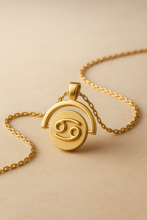 Colar Cancer Ouro 18K