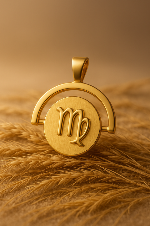 Pingente Virgo Ouro 18K
