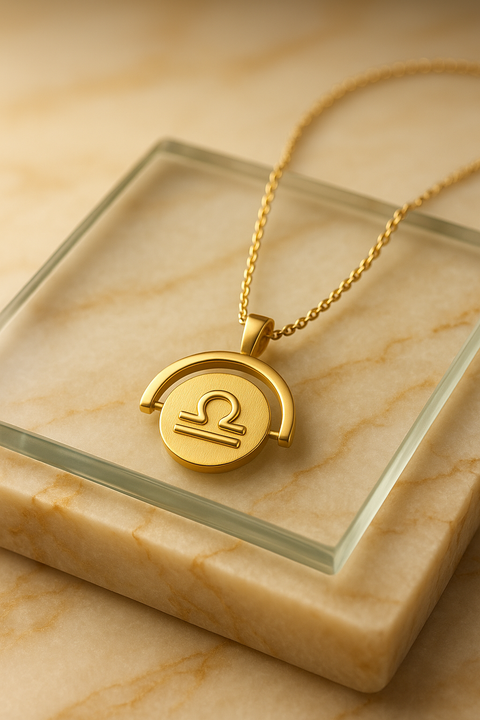 Colar Libra Ouro 18K