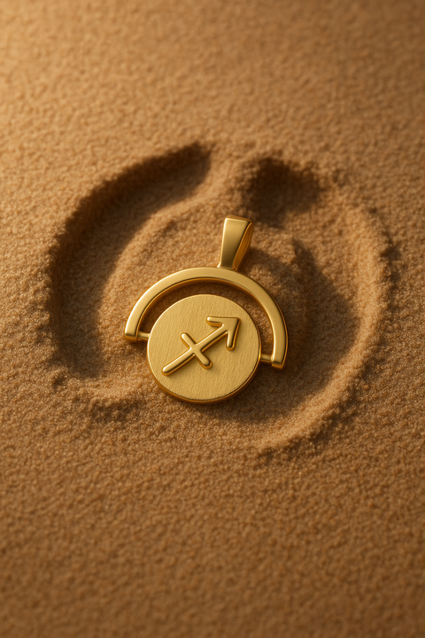 Pingente Sagittarius Ouro 18K