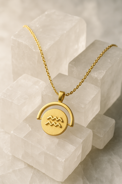 Colar Aquarius Ouro 18K