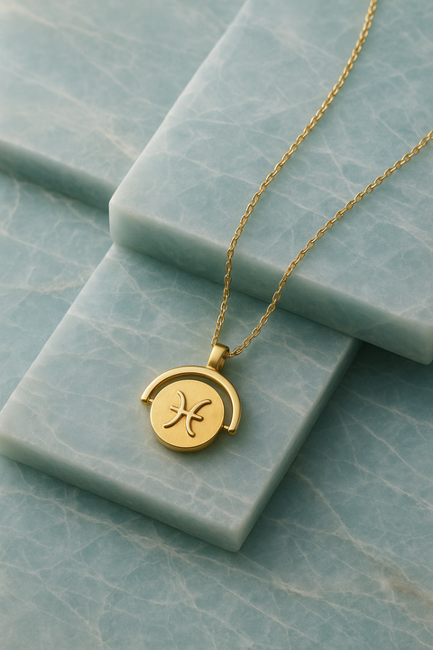 Colar Pisces Ouro 18K