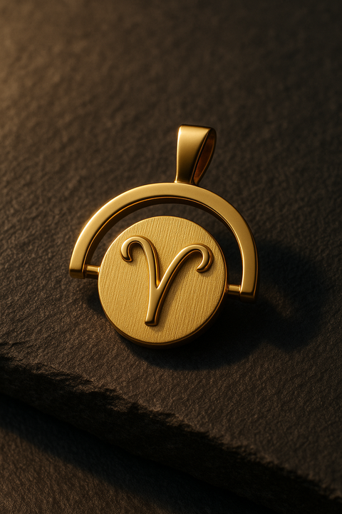 Pingente Aries Ouro 18K