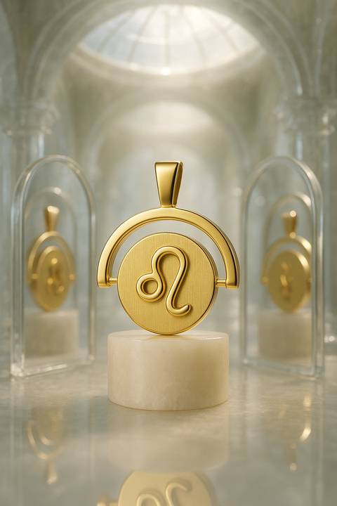 Pingente Leo Ouro 18k