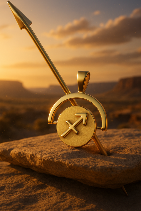 Colar Sagittarius Ouro 18K