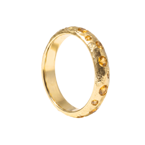 Anel Constelação Ouro 18K