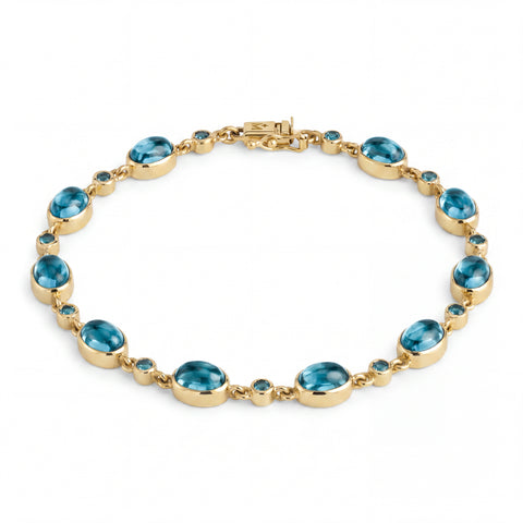 Pulseira Cairo Oval Ouro 18K
