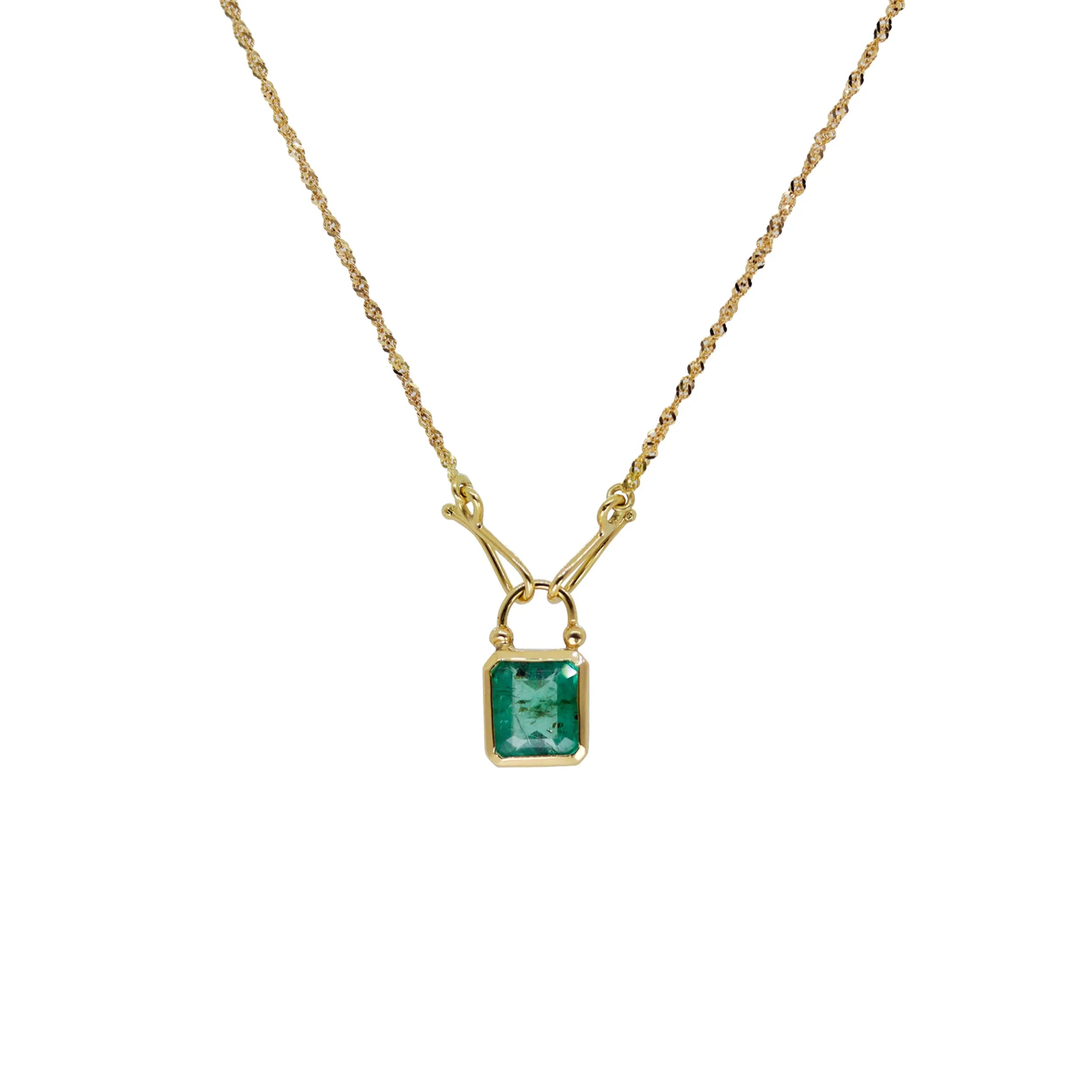 Moretto - Colar Locci Esmeralda em Ouro 18K – Moretto Joias