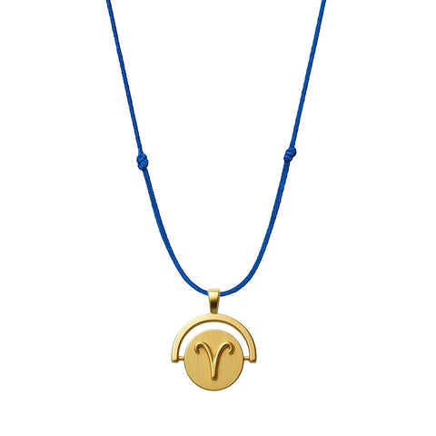Colar Zodíaco Blue Ouro 18K