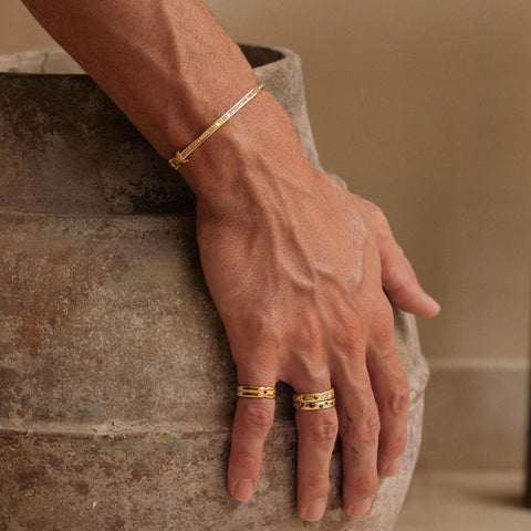 Pulseira Trilho Ouro 18K