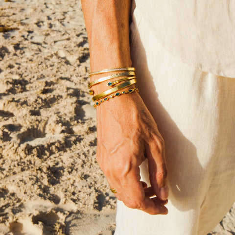 Pulseira Trilho Ouro 18K