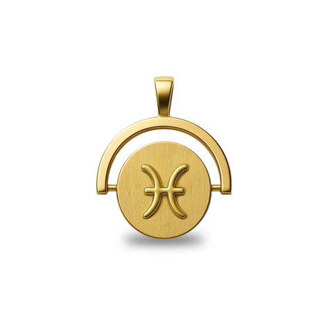 Pingente Pisces Ouro 18K