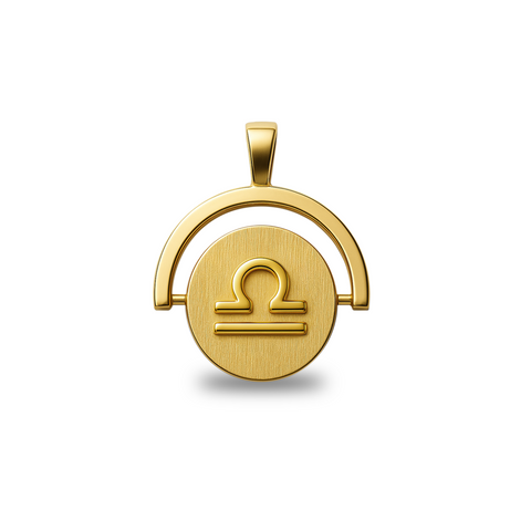 Pingente Libra Ouro 18K