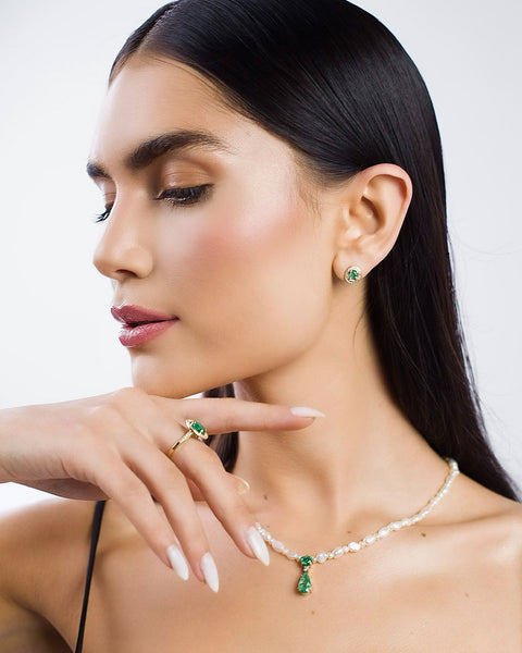 Brinco Diana Ouro 18K