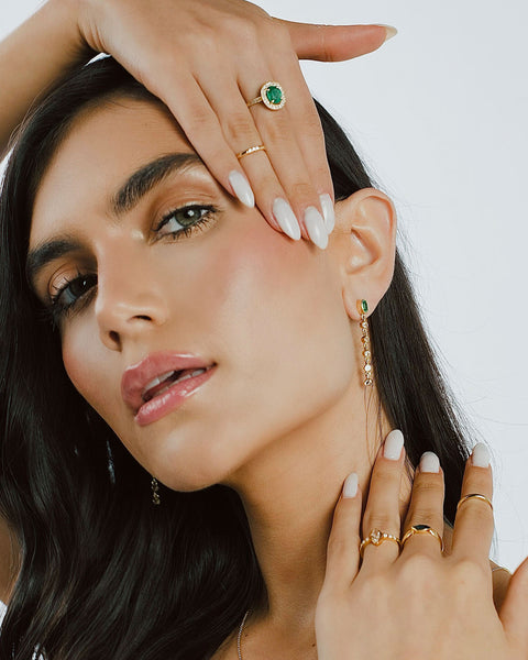 Brinco Lana Ouro 18K