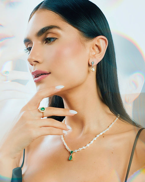 Brinco Aphrodite Ouro 18K
